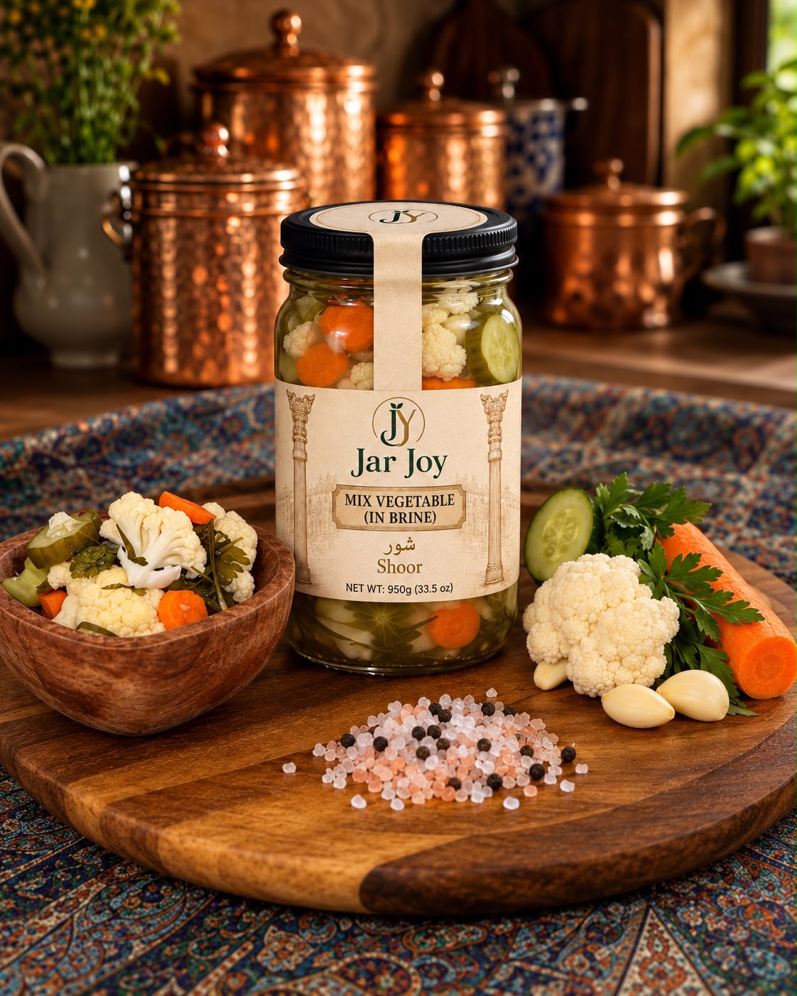 JarJoy torshi served at the table